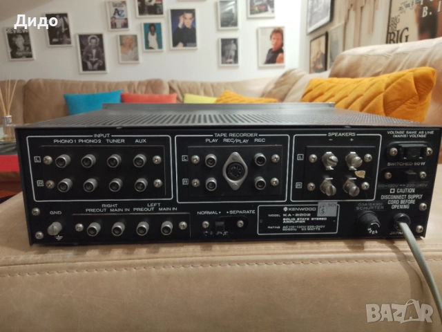Kenwood KA 2002, снимка 6 - Ресийвъри, усилватели, смесителни пултове - 52706788
