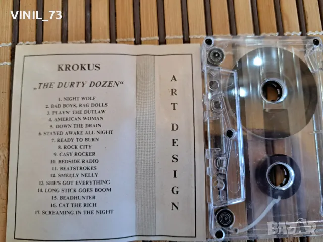 Krokus – The Dirty Dozen, снимка 3 - Аудио касети - 48755427