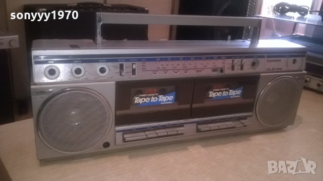 SIEMENS CLUB RM-818, снимка 8 - Радиокасетофони, транзистори - 26746575