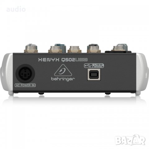 Миксер Behringer Xenyx Q 502 USB, снимка 4 - Ресийвъри, усилватели, смесителни пултове - 25461958