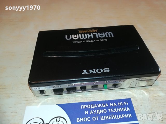 sony wm-190 walkman-made in japan-mettal, снимка 5 - MP3 и MP4 плеъри - 28413376