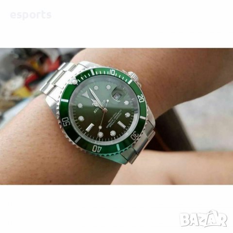 Мъжки часовник Reginald Silver Green сребристо-зелен неръждаема стомана нов luxury , снимка 6 - Мъжки - 37005727