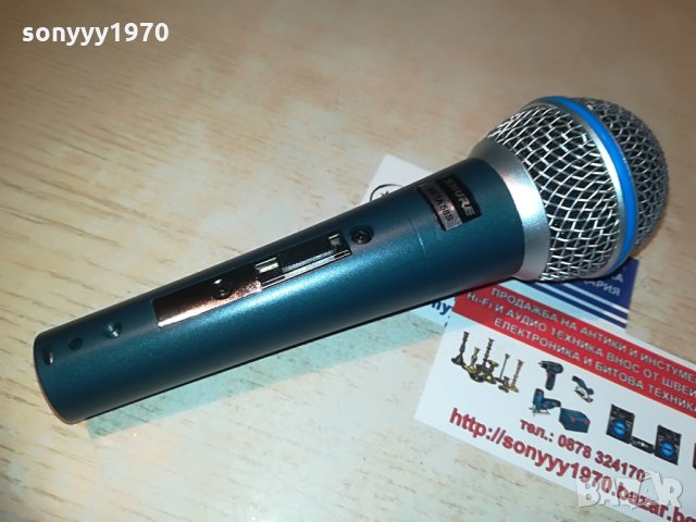 shure beta sm58s-profi-внос швеицария, снимка 6 - Микрофони - 28542014