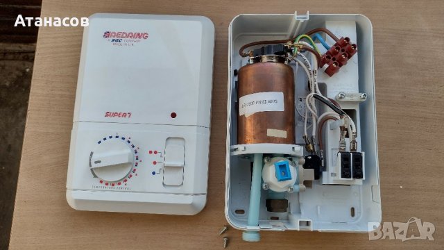 Оригинален английски  проточени бойлер за баня 6 kW комплект  с душ и стойка . , снимка 7 - Бойлери - 43596848