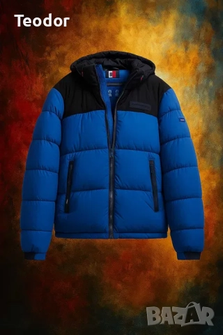 Tommy Hilfiger Big & Tall Зимно яке 'New York'