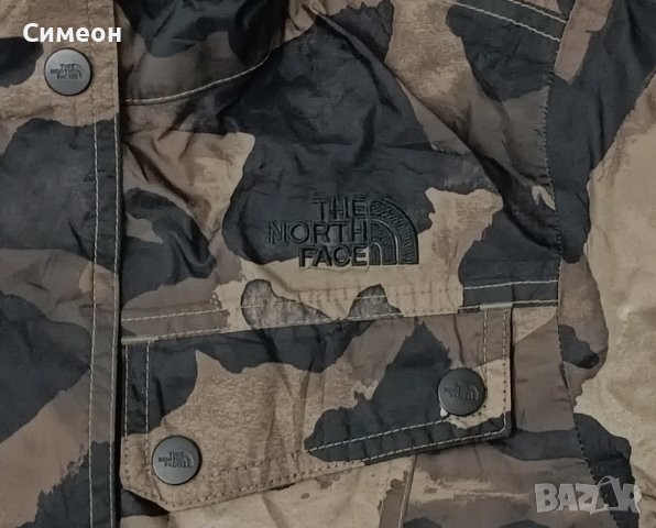 The North Face HyVent Camouflage Jacket оригинално яке XS с качулка, снимка 3 - Якета - 43501530