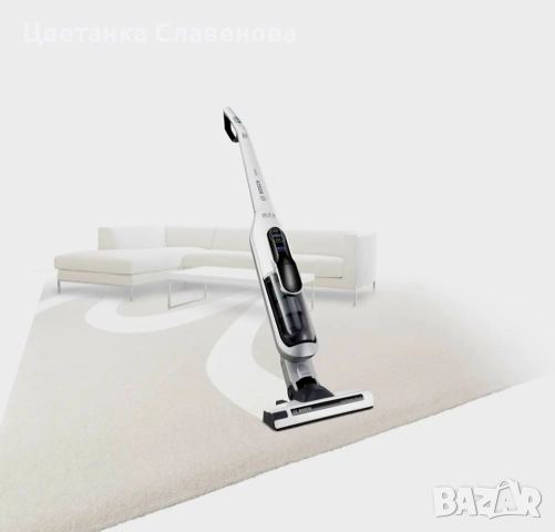 Вертикална прахосмукачка Athlet-ProHygienic 25.2V черно-бяло, Bosch