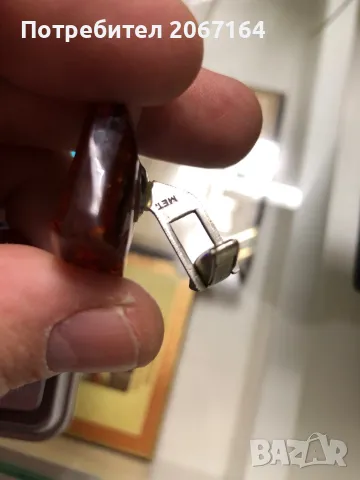 Кехлибарени ръкавели, снимка 8 - Антикварни и старинни предмети - 48911001