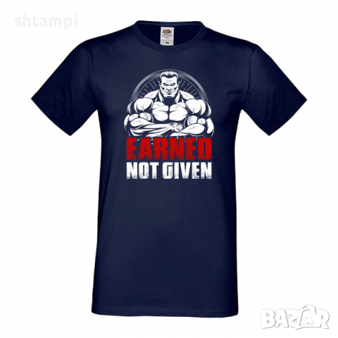 Мъжка Фитнес тениска Gym,спорт,Щанги,Тренировки,Спортуване,Gym., снимка 2 - Тениски - 36508098