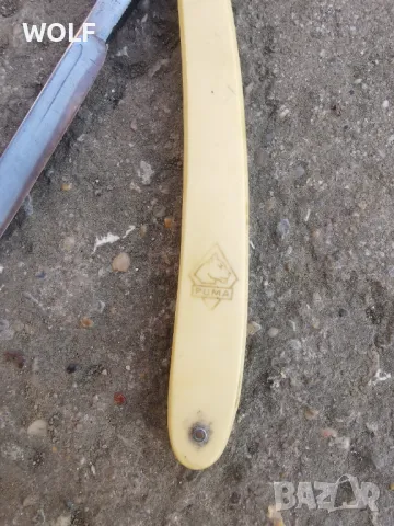 PUMA Solingen original колекционерско бръснарско ножче, снимка 3 - Ножове - 48774305