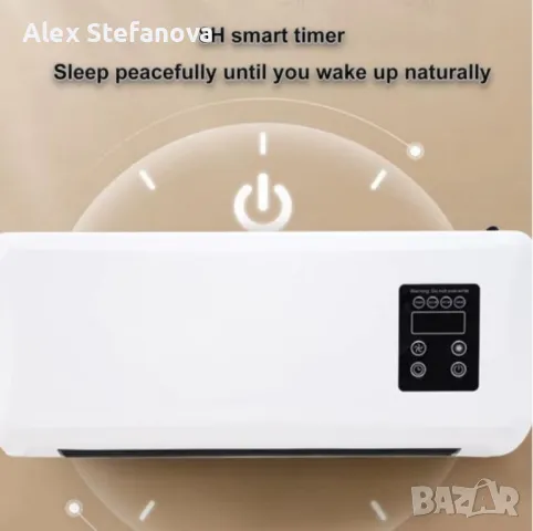 Печка за стенен монтаж с двойно предназначение – отопление и охлаждане, снимка 3 - Печки, фурни - 48455976