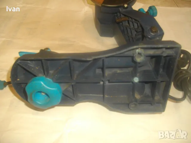 ф108мм 85W EINHELL 2008г. СТАРО МАСИВНО КАЧЕСТВО ЕЛЕКТРИЧЕСКА МАШИНА ЗА ЗАТОЧВАНЕ НА ВЕРИГИ ОТЛИЧНА, снимка 6 - Други инструменти - 50317366