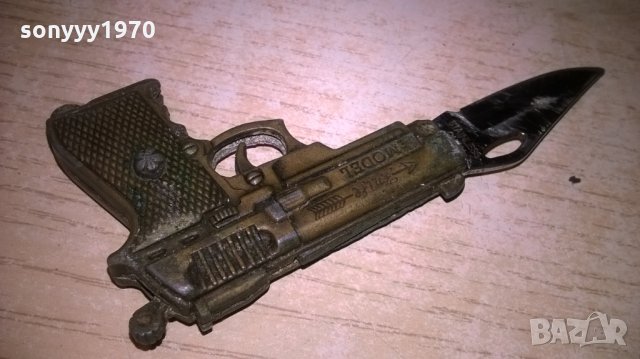мини пищов/нож-6х4.5х1см без острието, снимка 6 - Колекции - 27535975