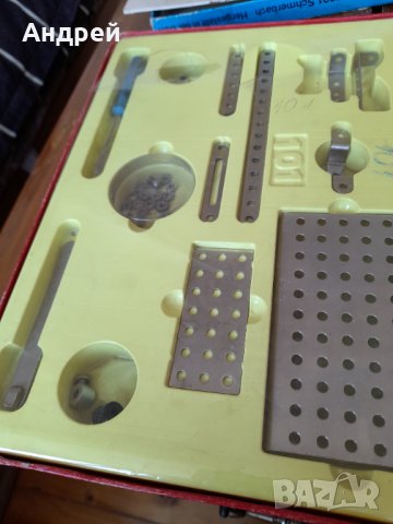 Стар метален конструктор Construction 101, снимка 6 - Други ценни предмети - 36814808