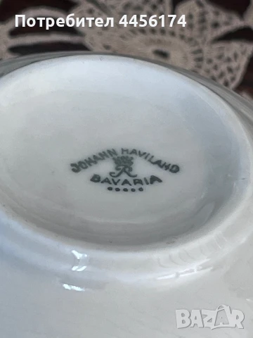 Представям ви едно порцеланово вълшебство на Johann Haviland  Пленяващ комплект за чай❤️  , снимка 14 - Сервизи - 50598614