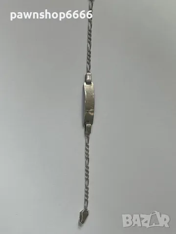 Сребърна гривна , снимка 3 - Гривни - 47700288