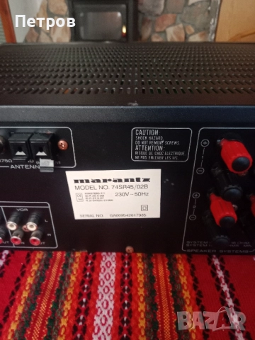 Усилвател-ресийвър Marantz SR-45, снимка 9 - Ресийвъри, усилватели, смесителни пултове - 51583161