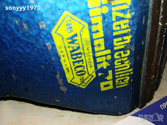 wabeco 100 made in west germany 3005212110, снимка 3 - Менгемета - 33050288