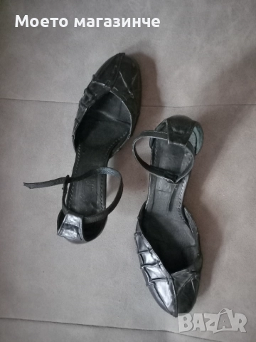 Дамски обувки от естествена кожа, с удобно токче, № 38, снимка 6 - Дамски обувки на ток - 52116621