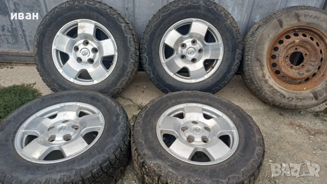 Джанти с гуми 18-ки за Тойота Секвоя/Тундра