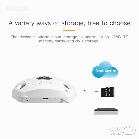 Панорамна 360-камера-Fisheye-1.3MPX, снимка 4 - Други - 53106523