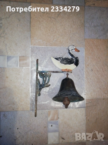 Стари камбани за входна врата, бесетка, двор и, заведение. , снимка 2 - Антикварни и старинни предмети - 52820465