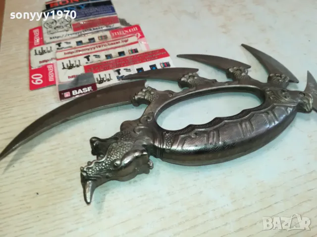 БОКС-НОЖ С МНОГО МЕТАЛНИ ОСТРИЕТА 30СМ-ВНОС GERMANY 1603251245, снимка 3 - Ножове - 49514541