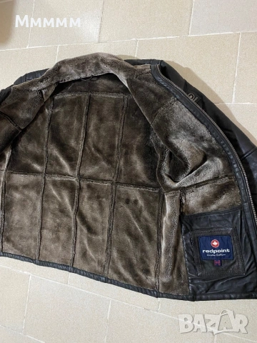 Мъжко яке Redpoint естествена кожа L, снимка 7 - Якета - 53190655