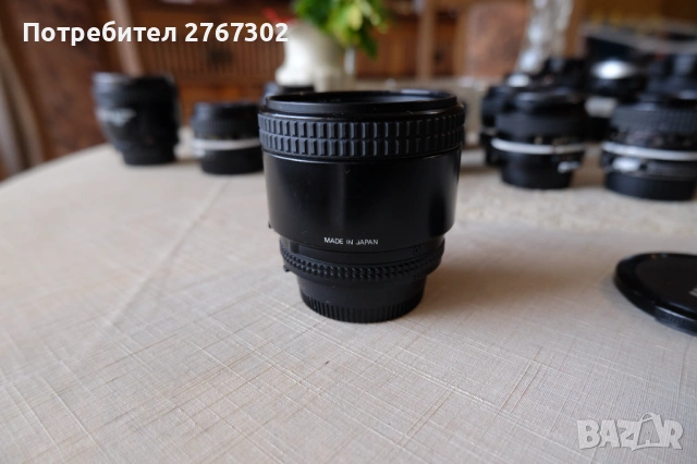 Nikon AF 85mm f1.8 Lens. Nikon, снимка 9 - Обективи и филтри - 53595842