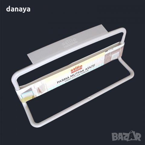 505 Закачалка за кърпи за кухненски шкаф органайзер поставка за вратичка, снимка 3 - Други - 27293734