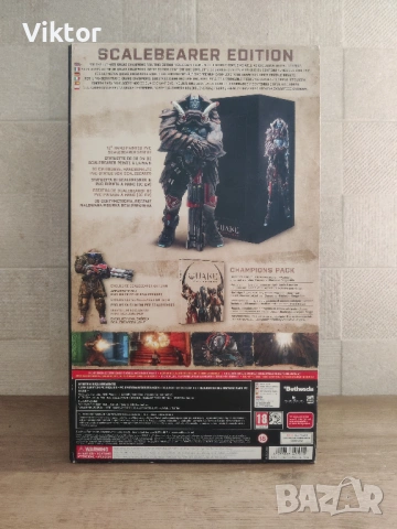 Quake Champions Scalebearer Edition фигура, като нова, снимка 5 - Колекции - 53595532