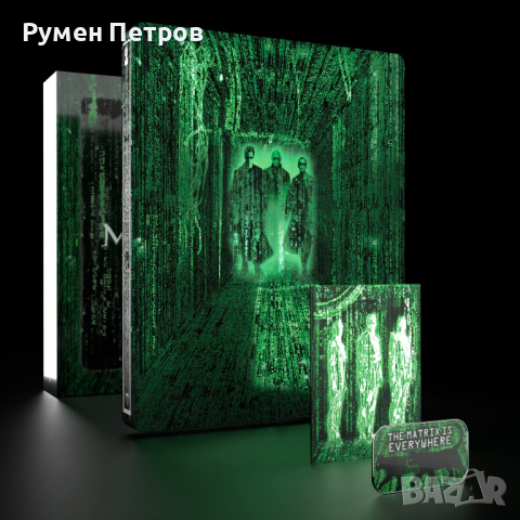 THE MATRIX - 4K+Blu Ray Steelbook - TITANS OF CULT Special 3 DISC Edition