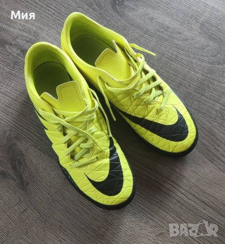 Футболни обувки Стоножки NIKE HYPERVENOM Електрикови , снимка 4 - Спортни обувки - 39483011