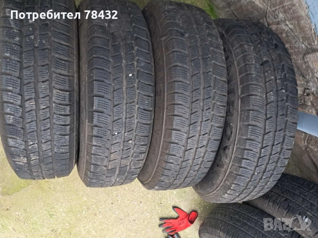 Бусови зимни гуми 185 R14C - 4 броя