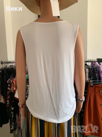 Бяла тениска, снимка 5 - Тениски - 40487250