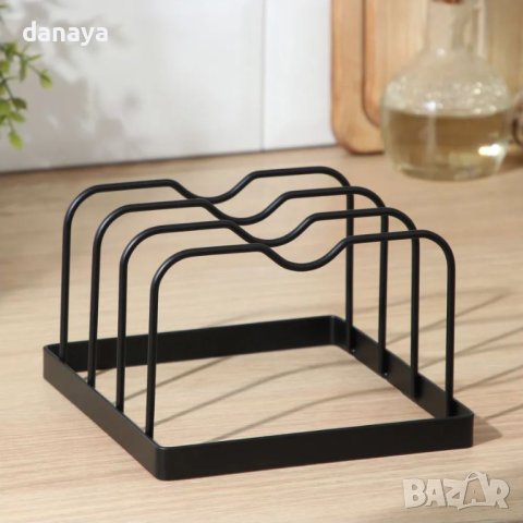 4441 Кухненски органайзер поставка за капаци и дъски, снимка 2 - Органайзери - 44114216