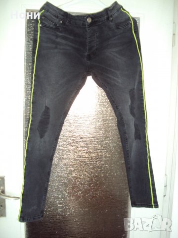 2 броя черни юношески дънки , снимка 1