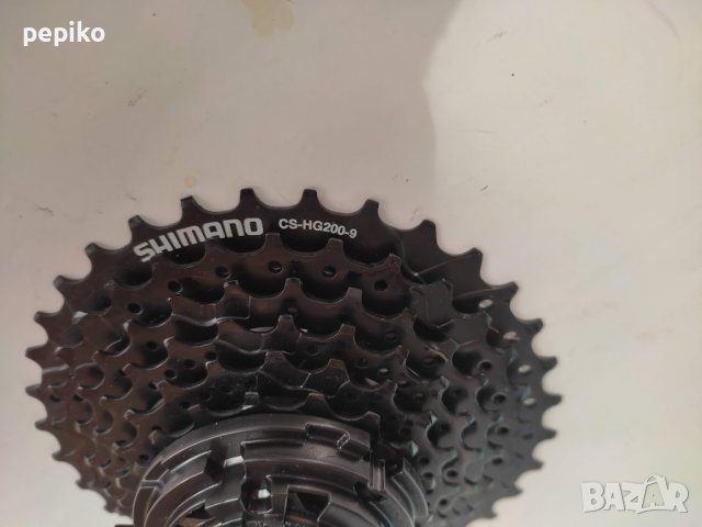 Продавам колела внос от Германия  венец касета SHIMANO CS - HG200-9, снимка 4 - Части за велосипеди - 38363504