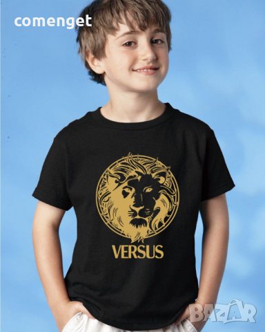 Детска тениска с VERSUS FASHION принт! Бъди различна, поръчай модел с твоя снимкa!, снимка 1 - Детски тениски и потници - 11643257