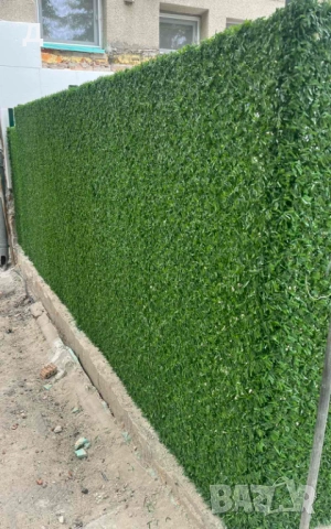 Бургас - Декоративна оградна плетена мрежа / жив плет / тревна ограда / мрежа, снимка 5 - Огради и мрежи - 42265671