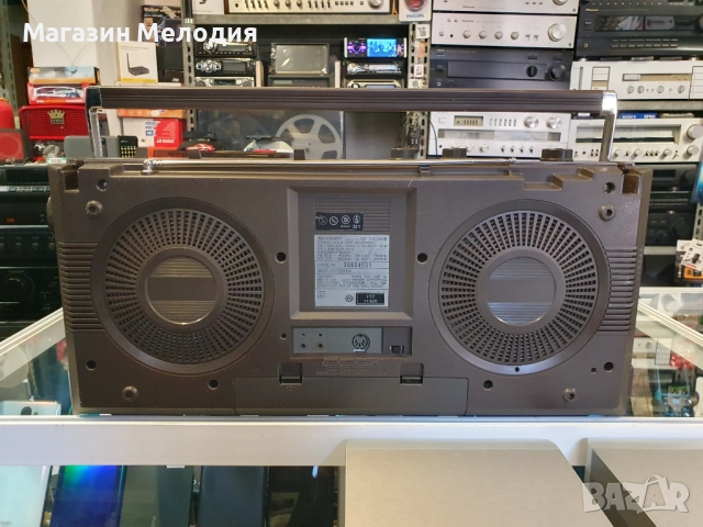 Радиокасетофон SHARP GF-5454 В перфектно техническо и много добро визуално състояние., снимка 15 - Радиокасетофони, транзистори - 51769782