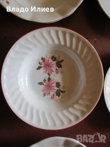 Чинии порцеланови различни видове в добро състояние, снимка 7 - Чинии - 37958926