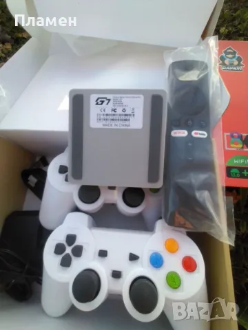 игра конзола G7 Android 13 Plus Gaming TV Box 30,000 + Games WIFI 2 джойстика, снимка 7 - Други игри и конзоли - 48293769