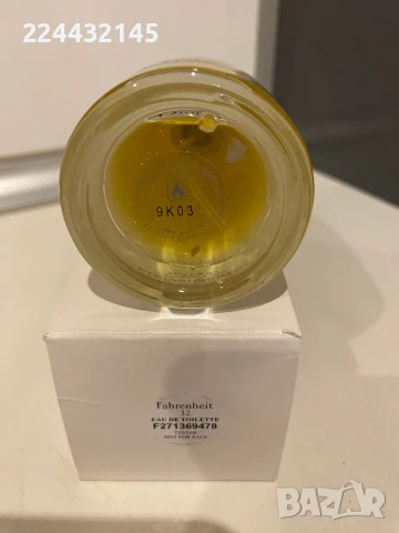 Dior Fahrenheit 32 EDT 100ml   Tester , снимка 4 - Мъжки парфюми - 26852608