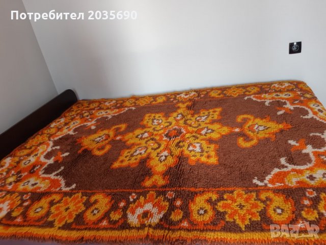 китеник 100% вълна, снимка 4 - Покривки за легло - 28296670