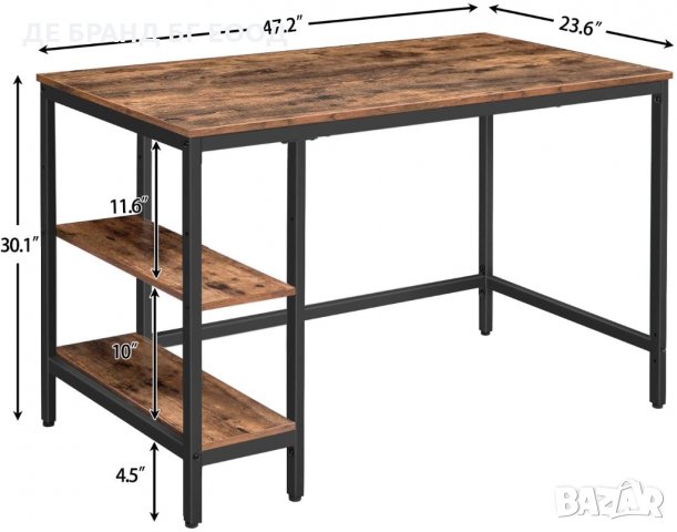ПРОМОЦИЯ Компютърно бюро BF59DN01 бюро / маса , снимка 7 - Бюра - 32395342