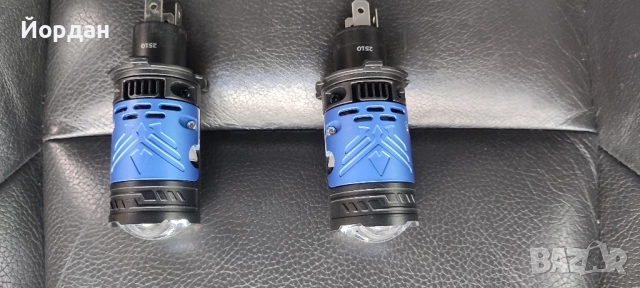 H4 led крушки с лупи 6500 k., снимка 5 - Аксесоари и консумативи - 52485704