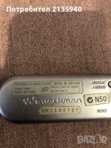 Sony Walkman nw-e507, снимка 4 - Аудиосистеми - 53475310