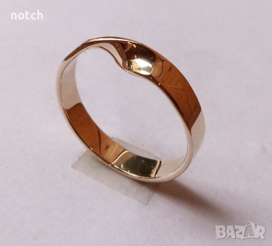 Златен пръстен, снимка 4 - Пръстени - 40752425