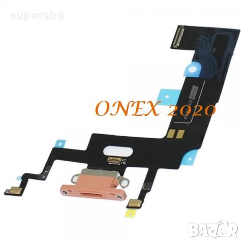 Нов Лентов кабел + блок захранване + микрофон за iPhone XR 6.1  Всички цветове, снимка 1 - Резервни части за телефони - 33450319